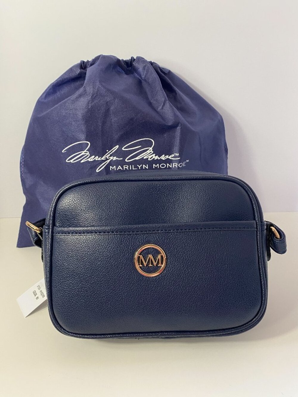 Marilyn Monroe Blue Crossbody Bag